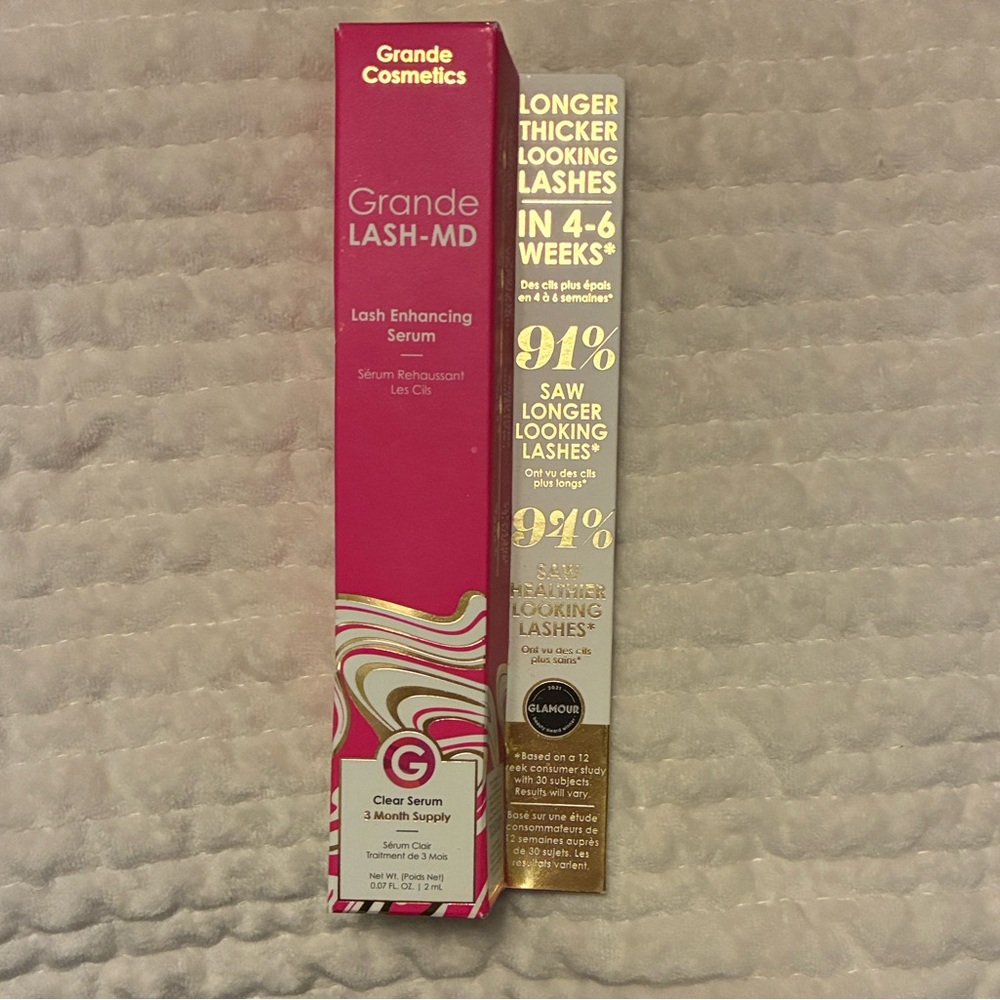 Grande Cosmetics Lash Enhancing Serum - Pink and Gold